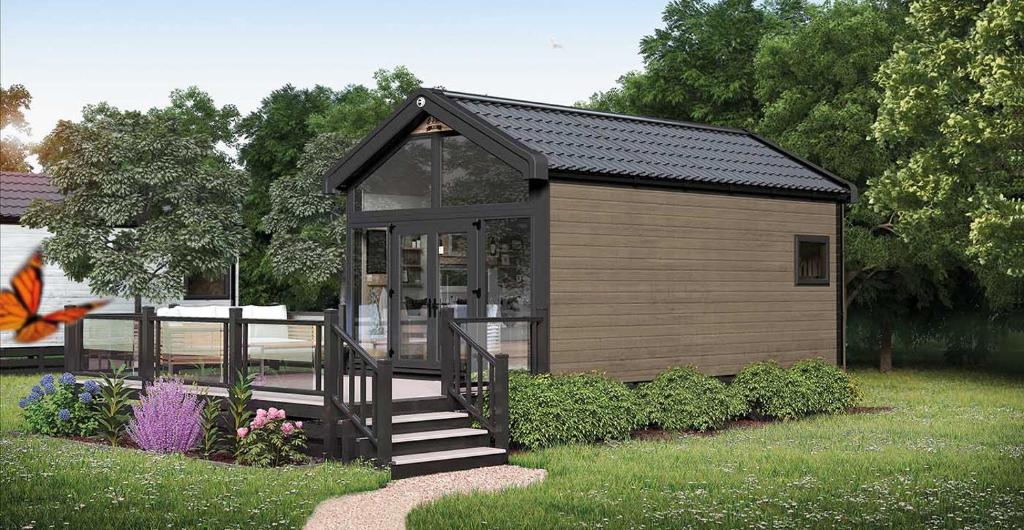 Riddings Wood lodges Room Type - Larch Premium Lodge with Hot Tub