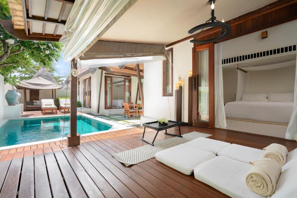 Вилла (Вилла с 2 спальнями и собственным бассейном), Курортный отель SALA Samui Choengmon Beach