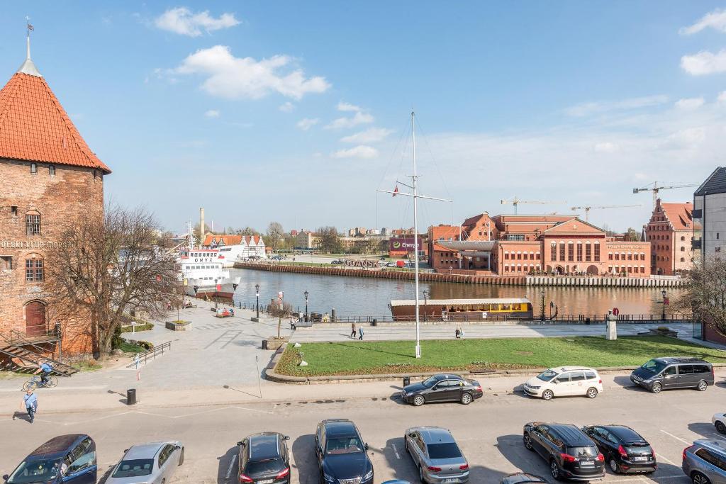 Апартаменты (Апартаменты с 1 спальней и видом на реку - 6A Targ Rybny), Blue Mandarin Old Town
