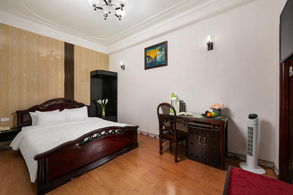 Двухместный (Улучшенный двухместный номер с 1 кроватью), Little Hanoi Diamond Hotel