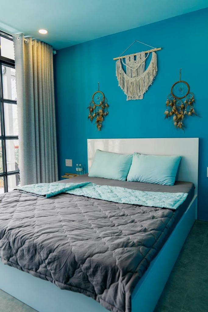 Двухместный (Номер Делюкс с кроватью размера «queen-size»), Megi Homestay