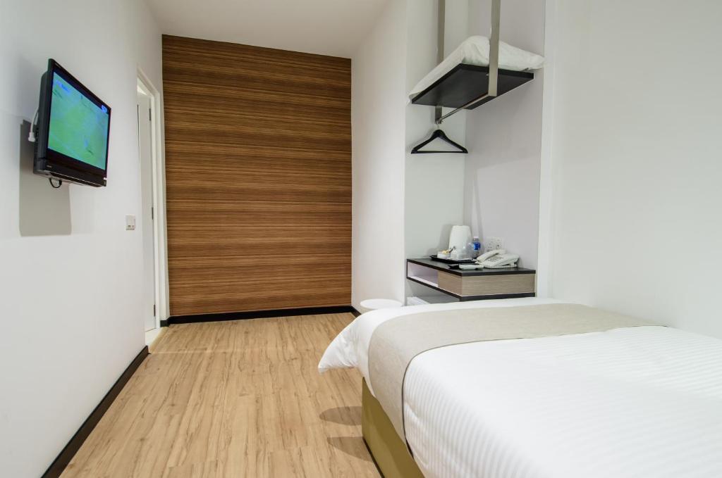 Одноместный (Стандартный одноместный номер без окна), 12FLY Hotel Kuala Lumpur