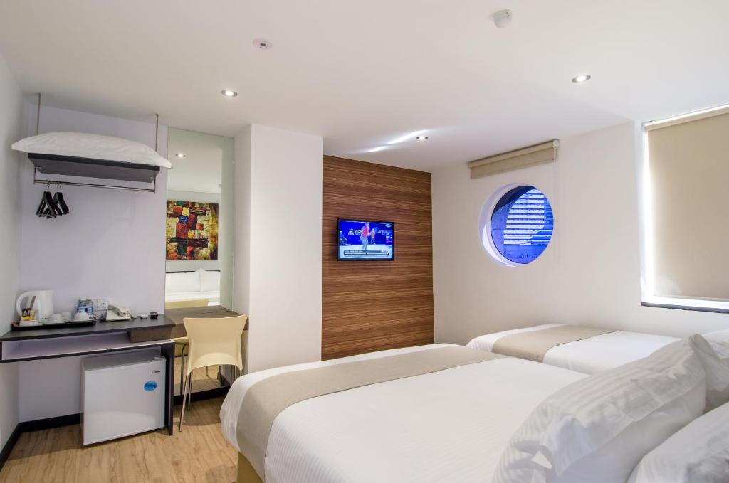 Трехместный (Стандартный трехместный номер), 12FLY Hotel Kuala Lumpur