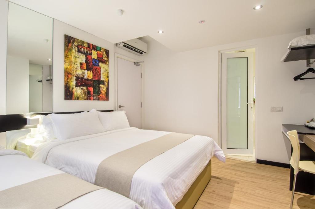 Трехместный (Стандартный трехместный номер), 12FLY Hotel Kuala Lumpur