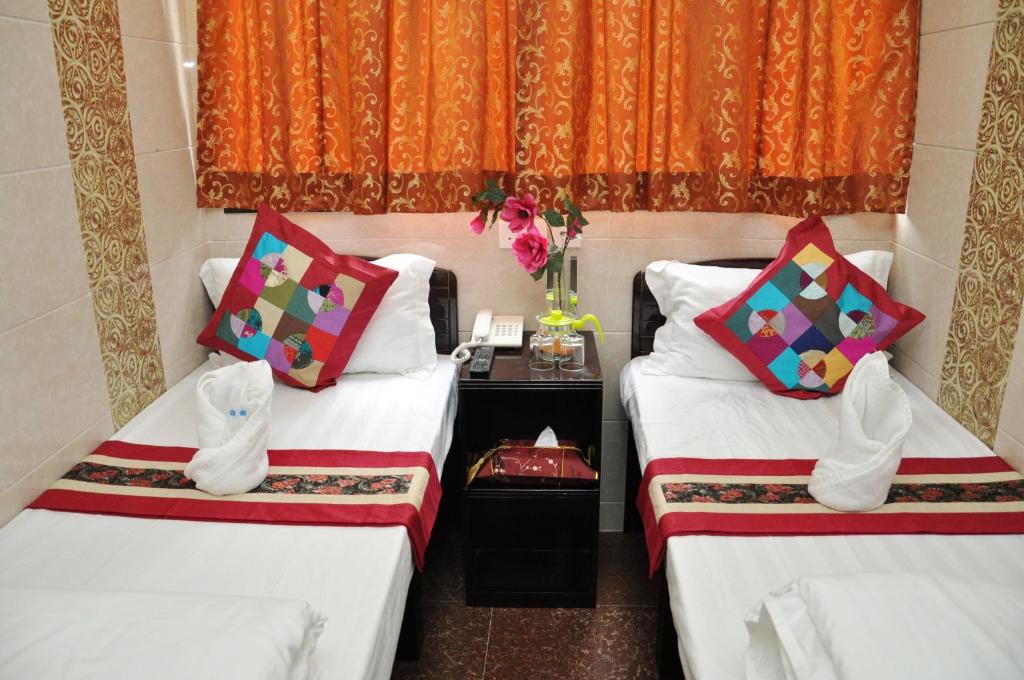 Двухместный (Двухместный номер с 2 отдельными кроватями), Pearl Premium Guest House(10/F)