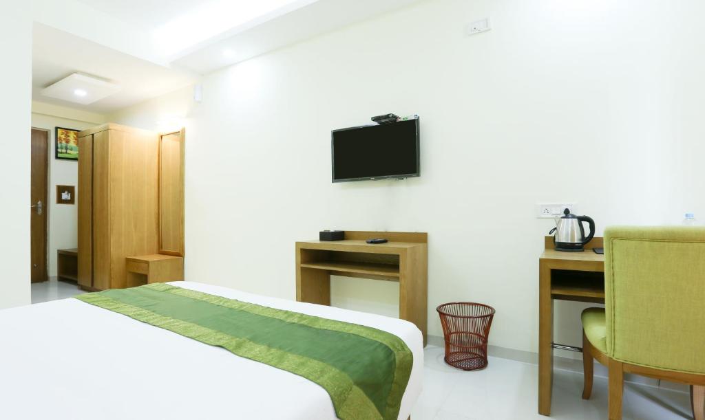 Двухместный ([Sanitized] Standard Double Room), Treebo The Galaxy