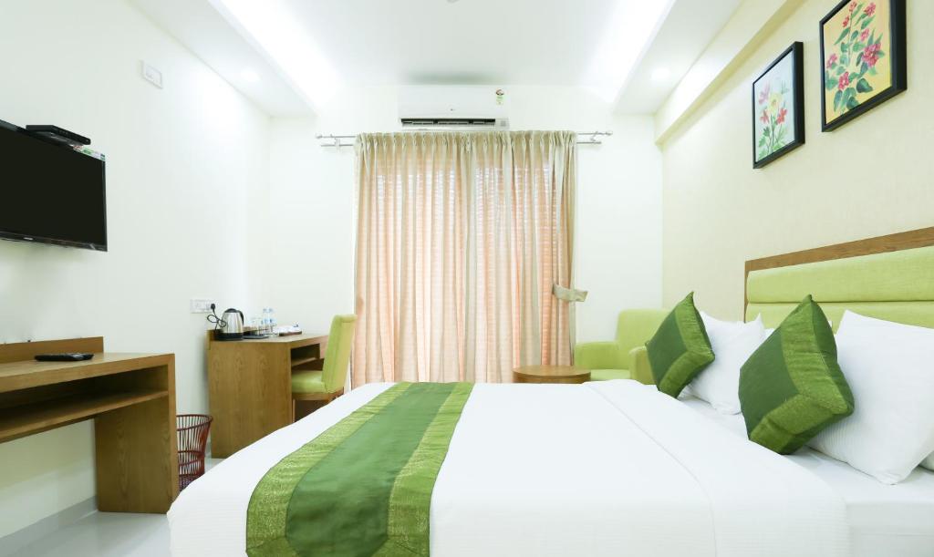 Двухместный ([Sanitized] Standard Double Room), Treebo The Galaxy