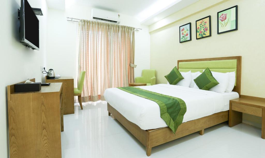 Двухместный ([Sanitized] Standard Double Room), Treebo The Galaxy