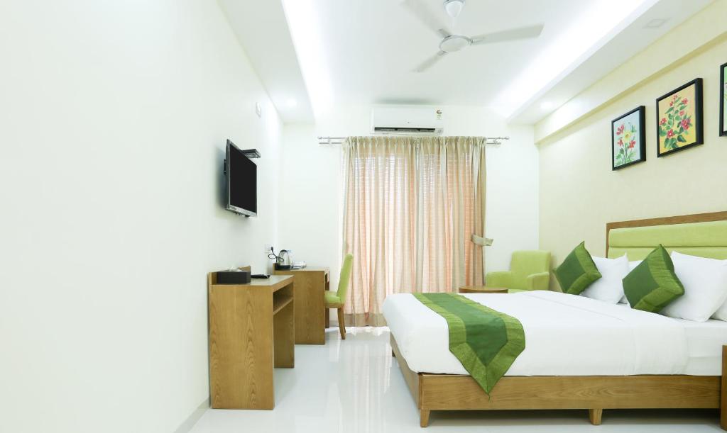 Двухместный ([Sanitized] Standard Double Room), Treebo The Galaxy