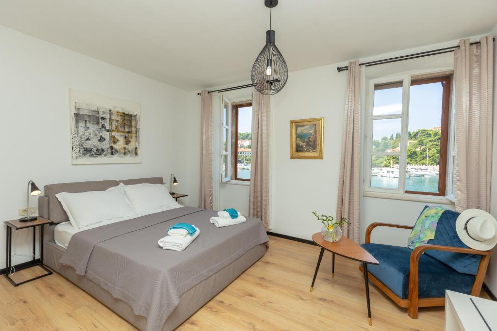 Двухместный (Двухместный номер с 1 кроватью, вид на море), Boutique Villa Root