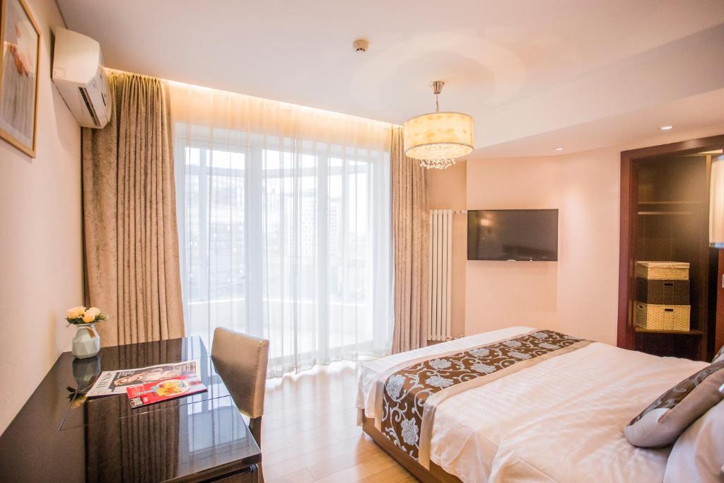 Сьюит (Only for Mainland Chinese Citizens with Chinese ID Card - Executive Three Bedrooms Suite), Beijing Guangyao Service Apartments