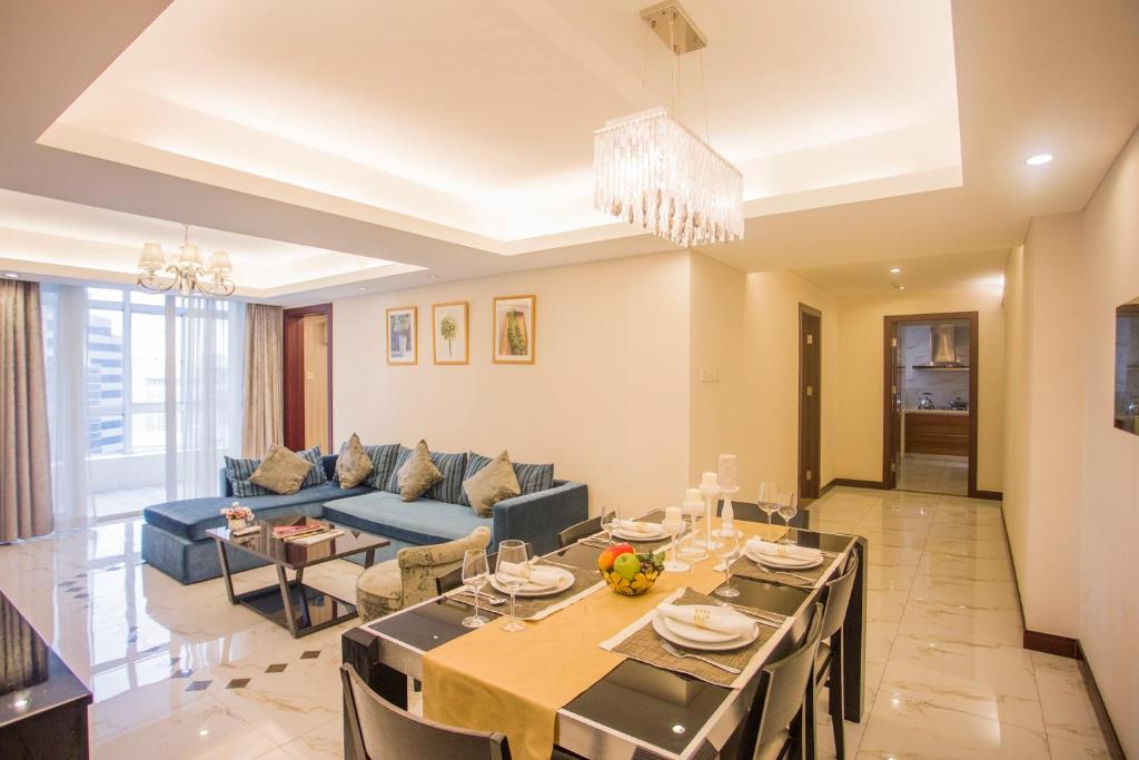 Сьюит (Only for Mainland Chinese Citizens with Chinese ID Card - Executive Three Bedrooms Suite), Beijing Guangyao Service Apartments