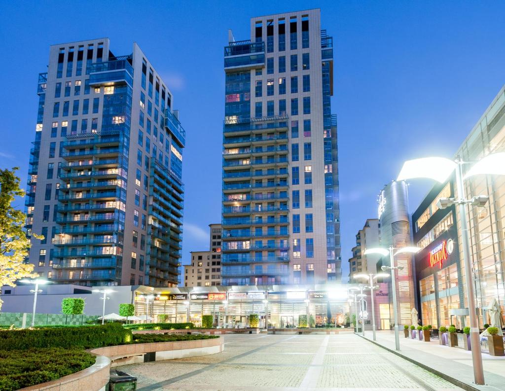 Апартаменты (Апартаменты Делюкс с 1 спальней), Platinum Towers Central Apartments