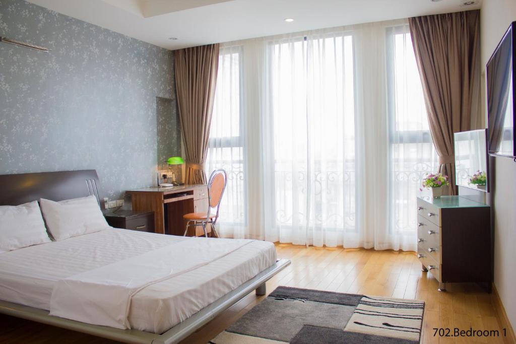 Двухместный (Стандартный номер с кроватью размера «king-size»), Dragon Residence Building