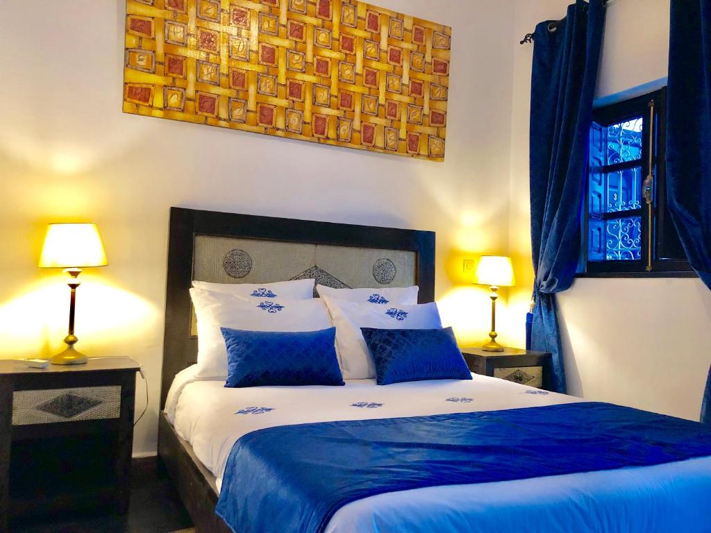 Двухместный (Двухместный номер Делюкс с 1 кроватью), Riad Chafia