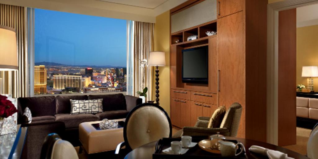 Четырехместный (Суперлюкс с 1 спальней), Trump International Hotel Las Vegas