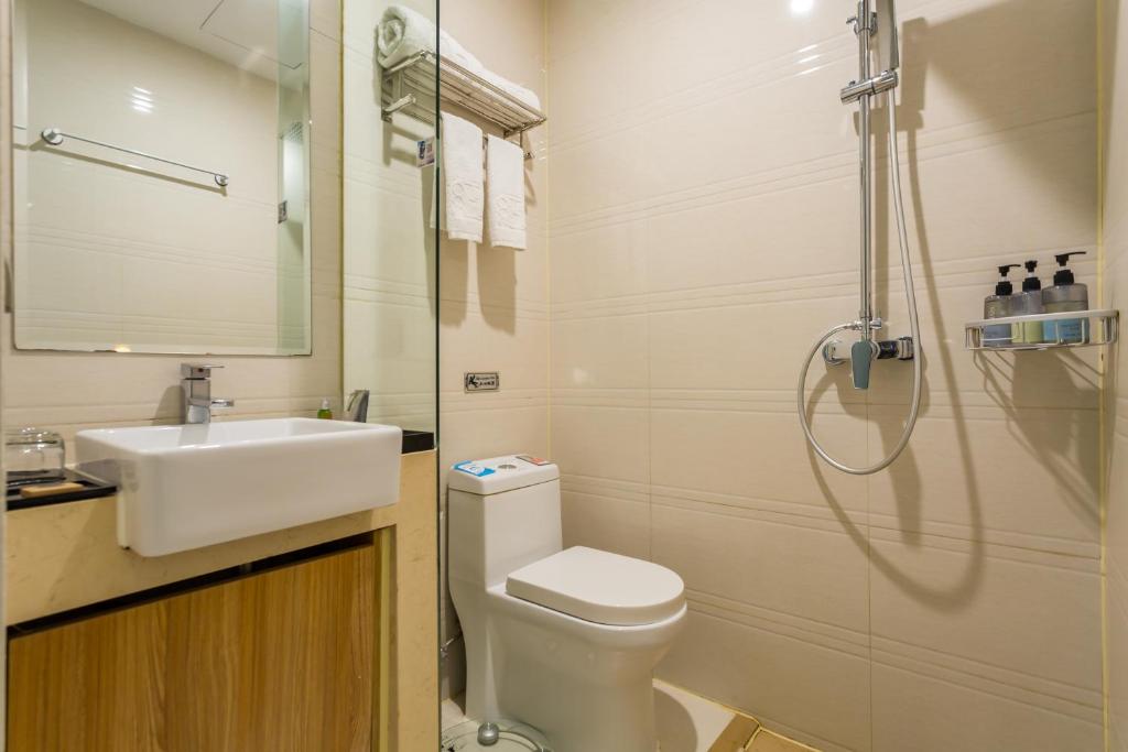 Двухместный (Двухместный номер в японском стиле с 1 кроватью), Beijing Red Hotel