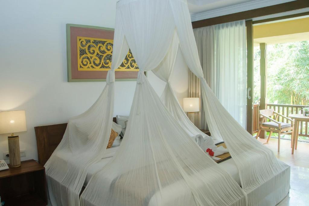 Двухместный (Двухместный номер Делюкс с 1 кроватью и балконом), Villa Sonia Ubud