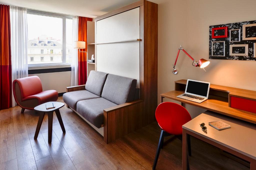 Студио (Номер-студио (для 2 взрослых)), Aparthotel Adagio Genève Mont-Blanc