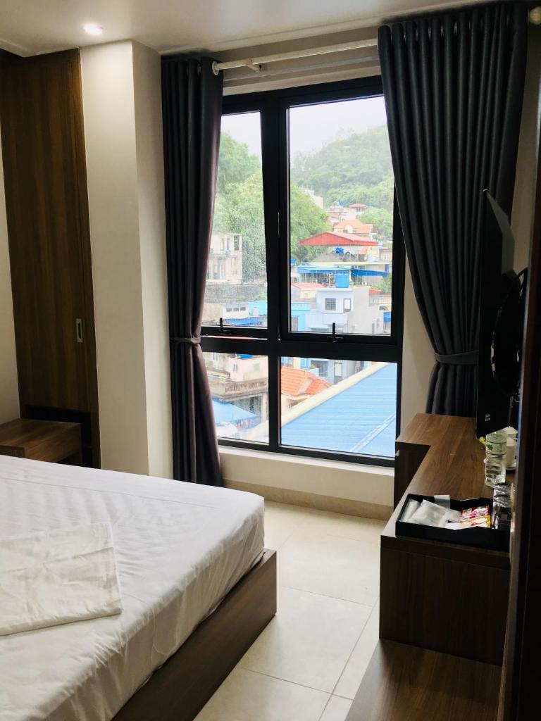 Двухместный (Двухместный номер с 1 кроватью и видом на горы), Giang Hà Hotel
