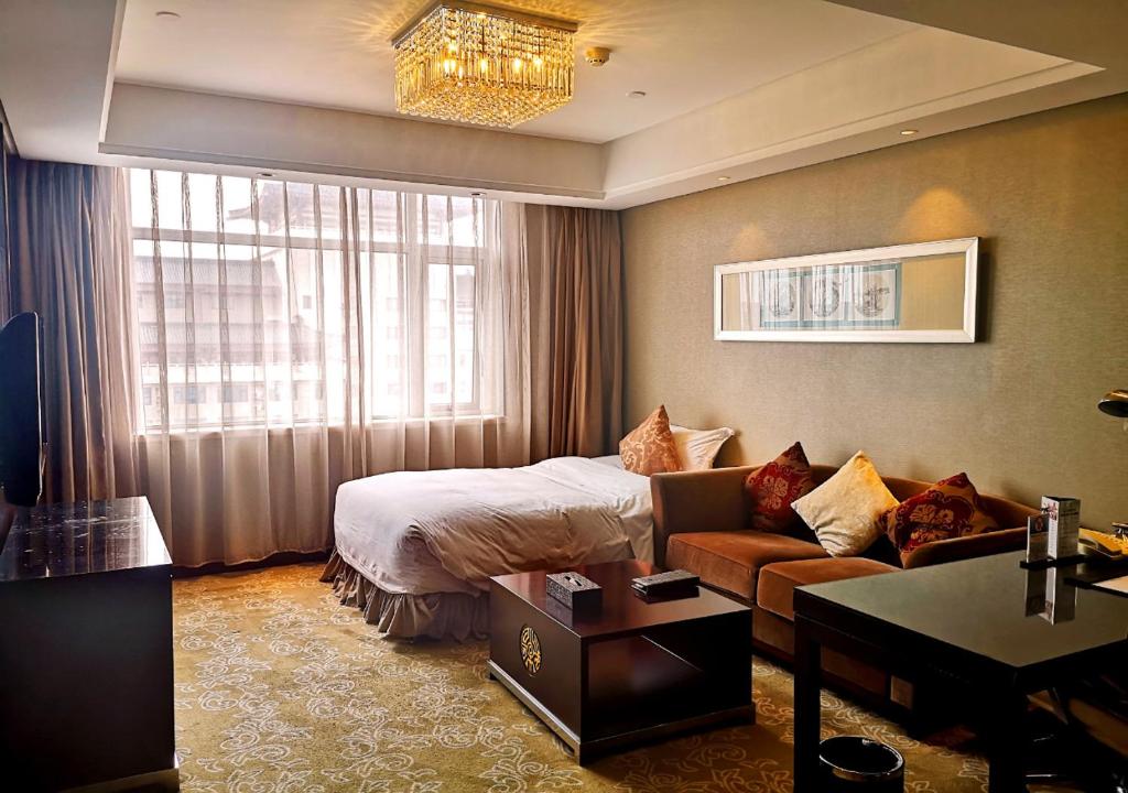Сьюит (Семейный люкс (для 3 взрослых)), Grand Soluxe Hotel Xi'an