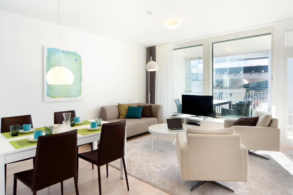 Апартаменты (Апартаменты с 2 спальнями и балконом), Apartment Hotel Aallonkoti