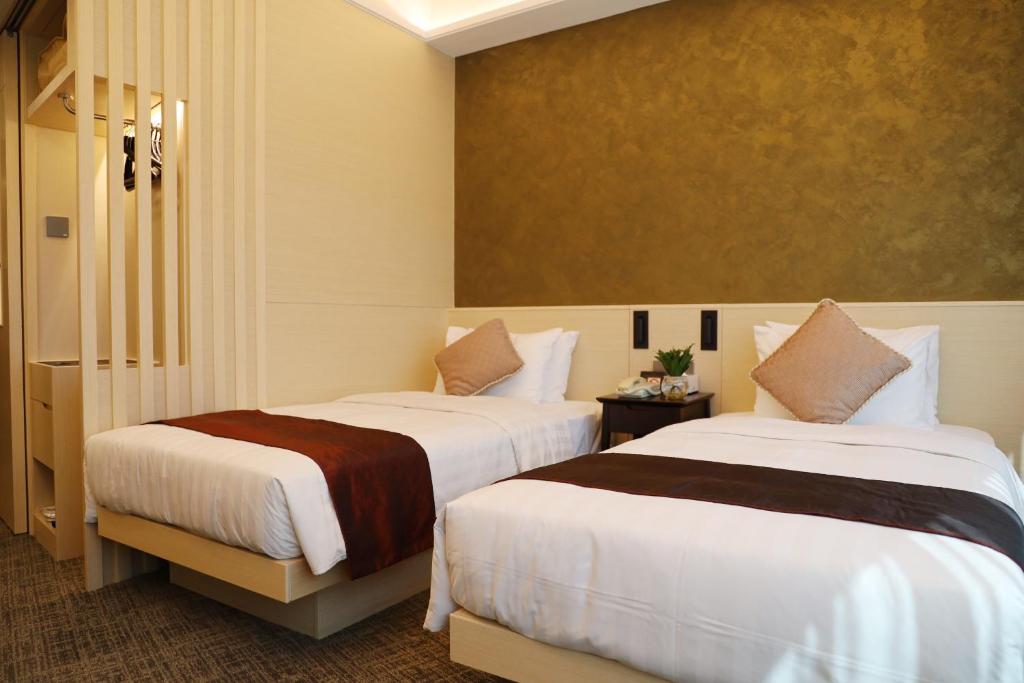 Двухместный (Pacific Premier Twin Room), South Pacific Hotel
