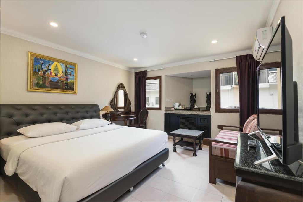 Двухместный (Номер Делюкс с кроватью размера «king-size»), The Ambiance Hotel