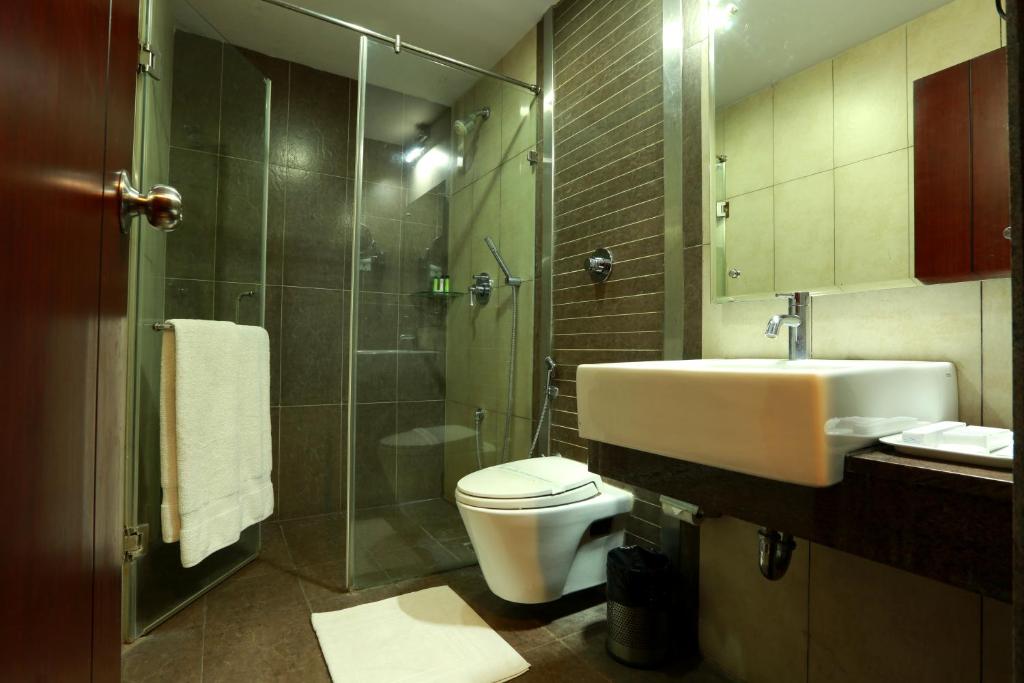 Двухместный (Двухместный номер Делюкс с 1 кроватью), HOTEL ABHIMAANI VASATHI