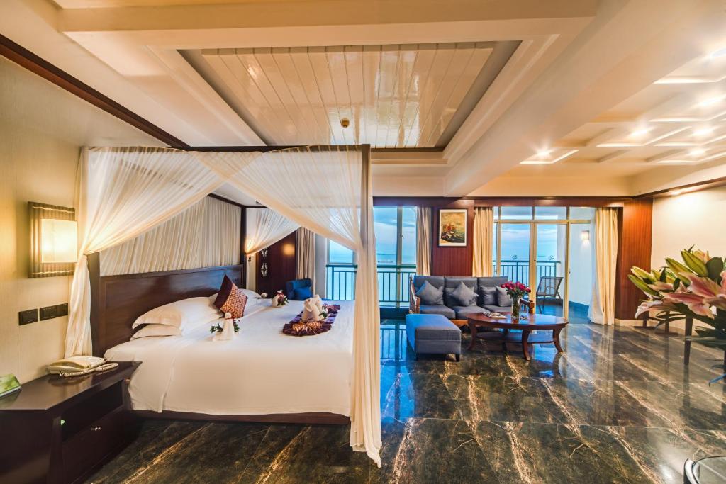 Двухместный (Суперлюкс с видом на море), Shengyi Holiday Villa Hotel