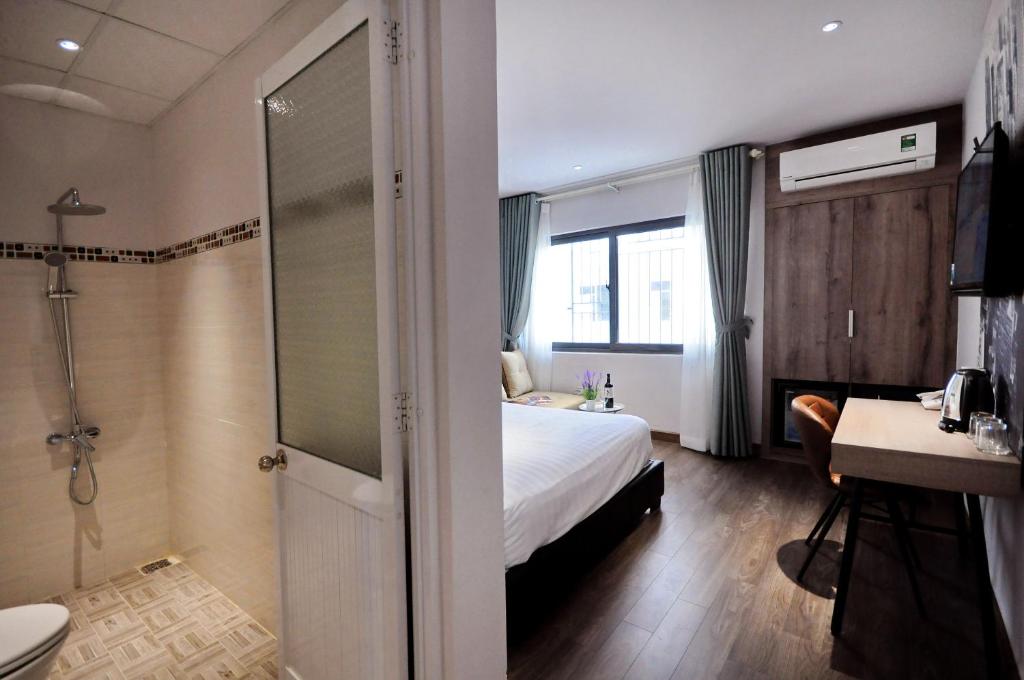 Двухместный (Большой двухместный номер с 1 кроватью), King Homestay Hotel with terrace