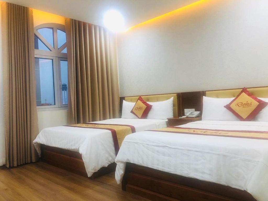 Четырехместный (Улучшенный номер с 2 кроватями размера «queen-size»), Doha 2 Hotel Saigon Airport