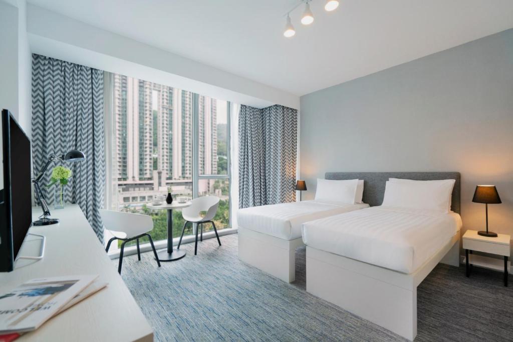 Студио (Номер-студио с 2 односпальными кроватями.), Bay Bridge Hong Kong by Hotel G