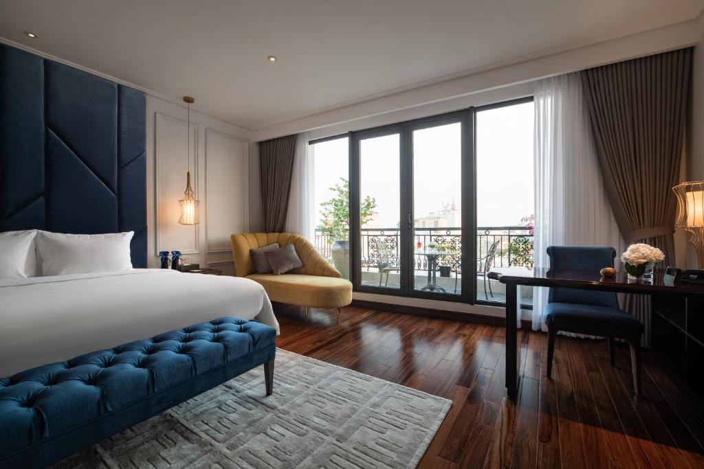 Сьюит (Soleil Suite Room with Balcony), Soleil Boutique Hotel Hanoi
