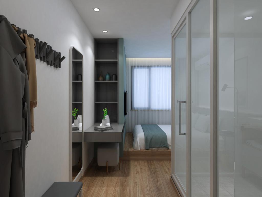 Двухместный (Номер с кроватью размера «queen-size»), Happy Dragon City Center Alley Hotel Forbidden City