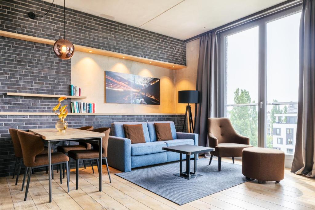 Апартаменты (Пентхаус (Апартаменты с 1 спальней)), Downtown Apartments