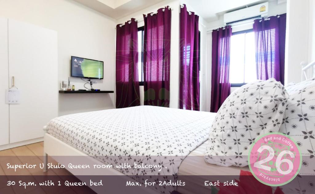 Двухместный (Номер с кроватью размера «queen-size» и балконом), Апарт-отель 26 bed and coffee