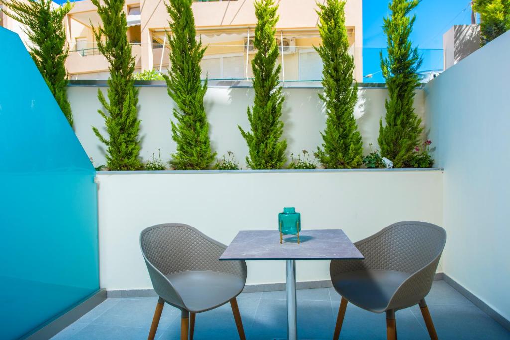 Сьюит (Полулюкс эконом-класса «Богемный» с террасой), Omiros Boutique Hotel (Adults Only)