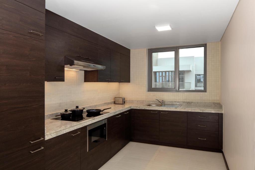 Апартаменты (Апартаменты с 2 спальнями и кухней), Отель Hyatt Place Dubai Jumeirah Residences
