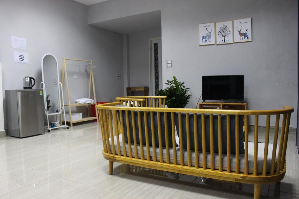 Семейный (Семейный номер с балконом), Amazing stay- homestay, city view, near center Hanoi, NK Cau Giay