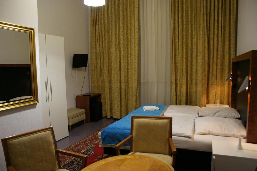 Двухместный (Двухместный номер с 1 кроватью и душем), Hotel Garni Aaberna