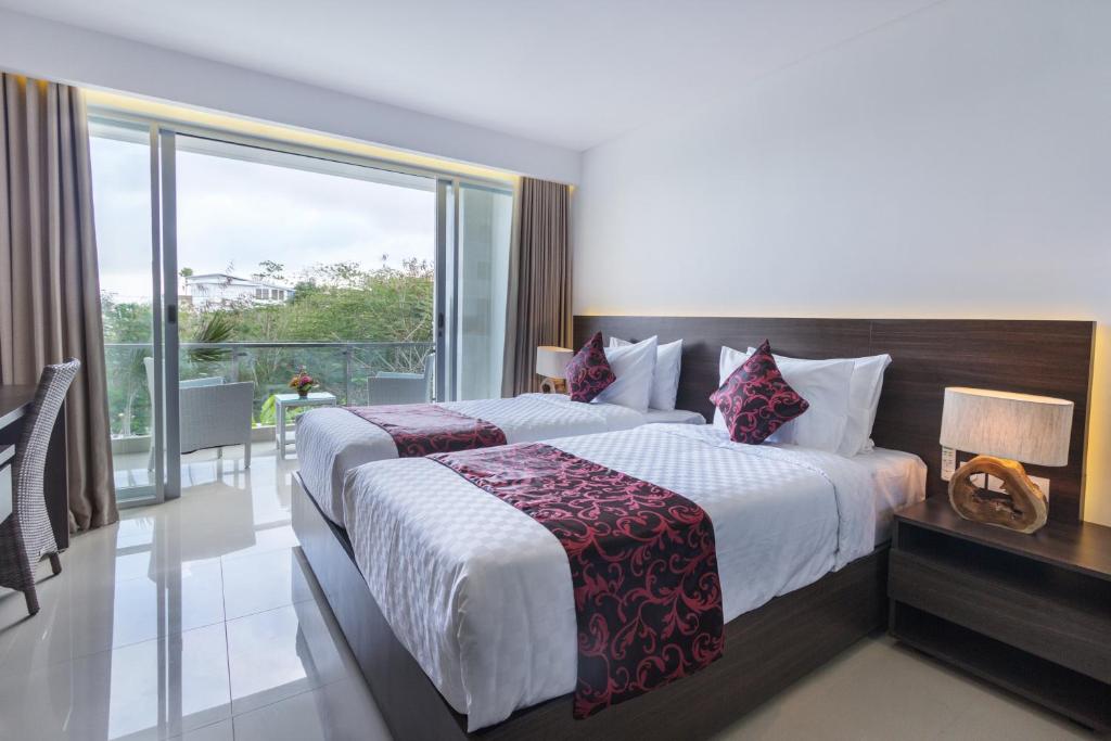 Adhiloka Room Type - Twin Room with Balcony