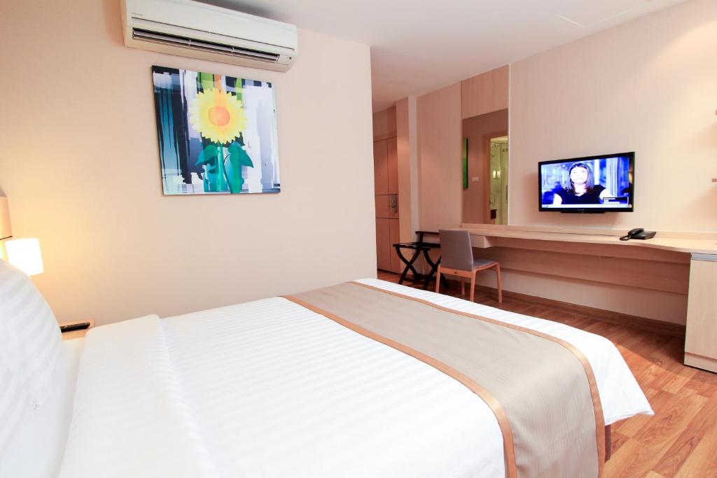 Двухместный (Номер Делюкс с кроватью размера «queen-size»), Petals Inn