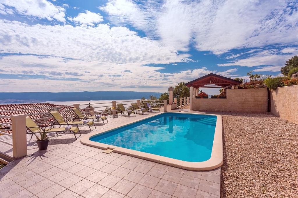 VILLA MASLINA, with private 32m2Pool, panoramic views on 100km coastline, 12 pax photo 1