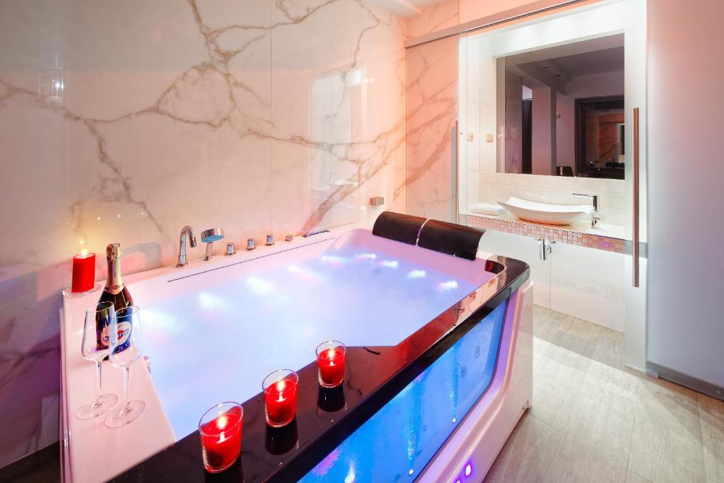 Двухместный (Номер Wellness с собственной гидромассажной ванной), Отель Aura Design & Garden Pool