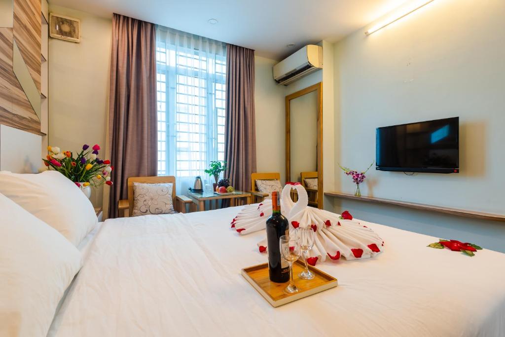 Двухместный (Номер Делюкс с кроватью размера «king-size»), An Phu Hotel