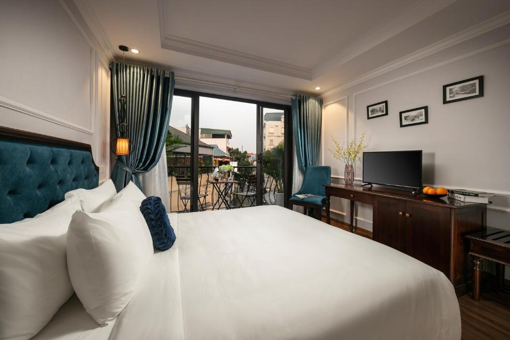 Сьюит (Полулюкс с балконом), Hanoi Old Quarter Boutique Hotel