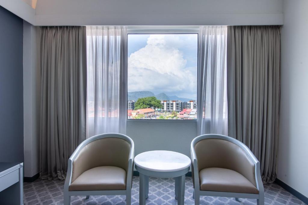 Двухместный (Двухместный номер Делюкс с 2 отдельными кроватями), Bayview Hotel Langkawi