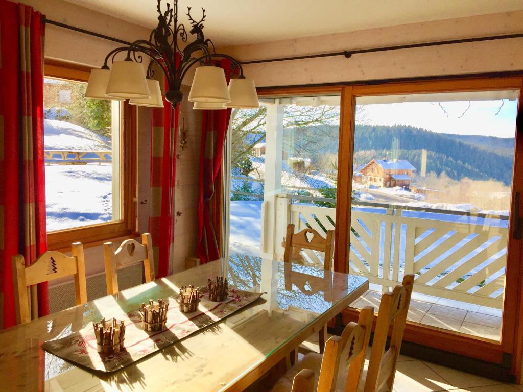 Chalet Le Flocon Bleu - Mauselaine avec vue sur le Lac de Gérardmer photo 3