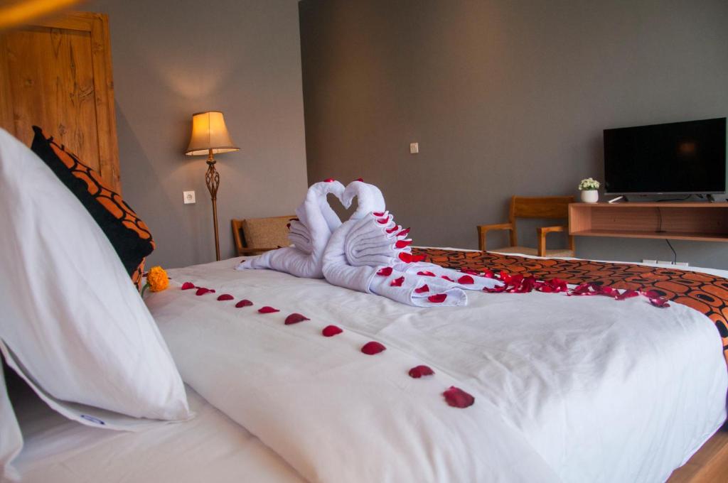Двухместный (Двухместный номер Делюкс с 1 кроватью), Omorich Bali Guest House